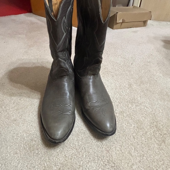 Nocona mens Gray boots - Picture 3 of 13